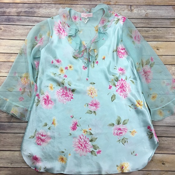 Oscar de la Renta Pink Label vintage nightgown